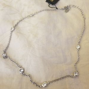 Brand New cubic zirconia floating necklace